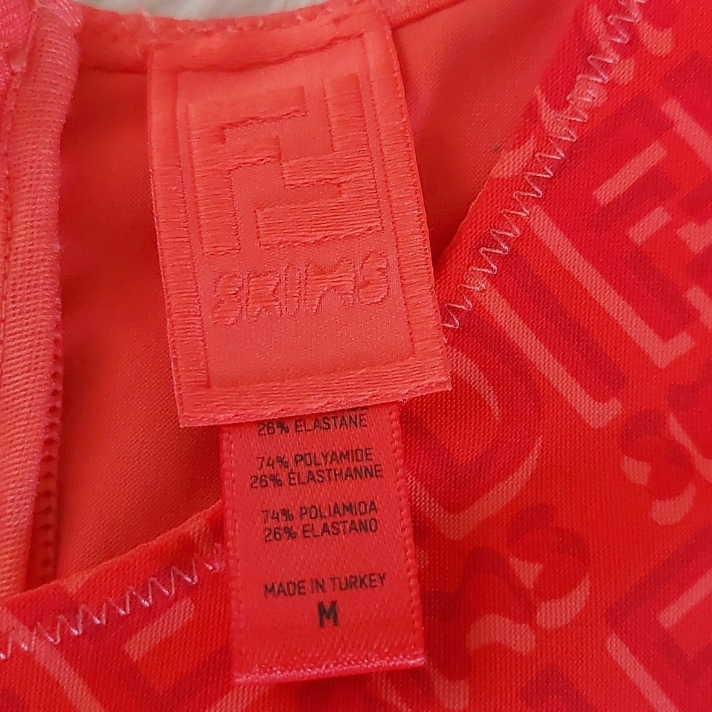 SKIMS FENDI Orange Sleeveless Jumpsuit - Picture 6 of 8